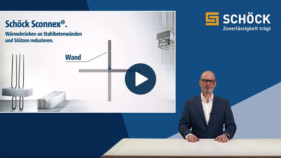 Schöck closed the last major thermal brigde with Sconnex® for walls and columns