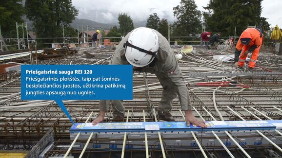 Schöck Isokorb® CXT montavimas