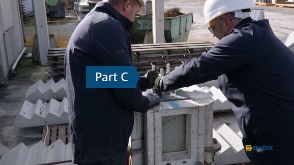 Montaż Schöck Sconnex® typu P