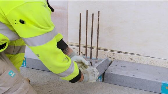 Montaż Schöck Sconnex® typu W