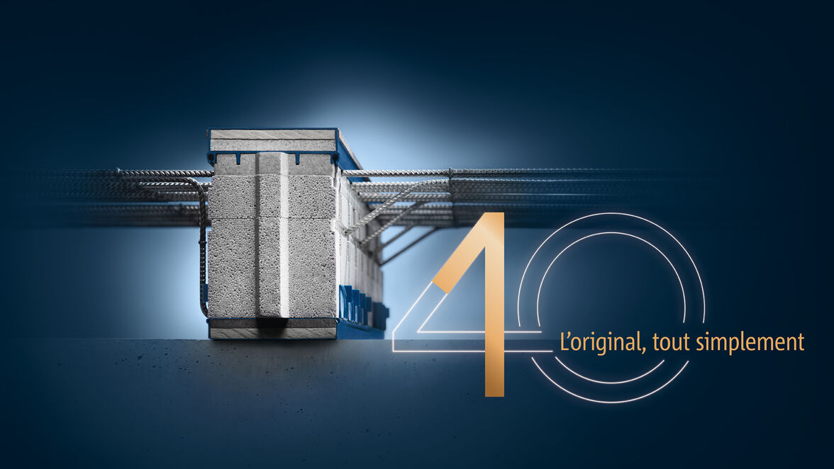 40 ans du rupteur de pont thermique Schöck Isokorb®