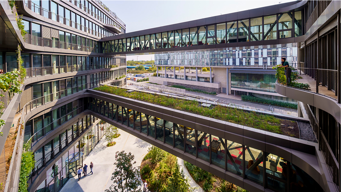 Biotope, siège de Métropole Européenne de Lille. Biotope, siège de Métropole Européenne de Lille.