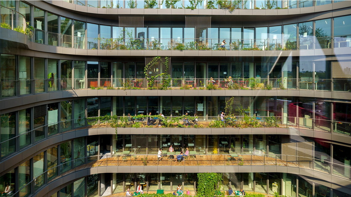 Biotope, siège de Métropole Européenne de Lille. Biotope, siège de Métropole Européenne de Lille.
