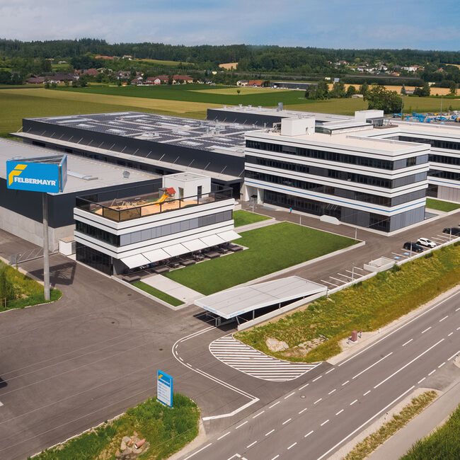 Die neue Konzernzentrale der Felbermayr Holding GmbH in Wels-Oberthan