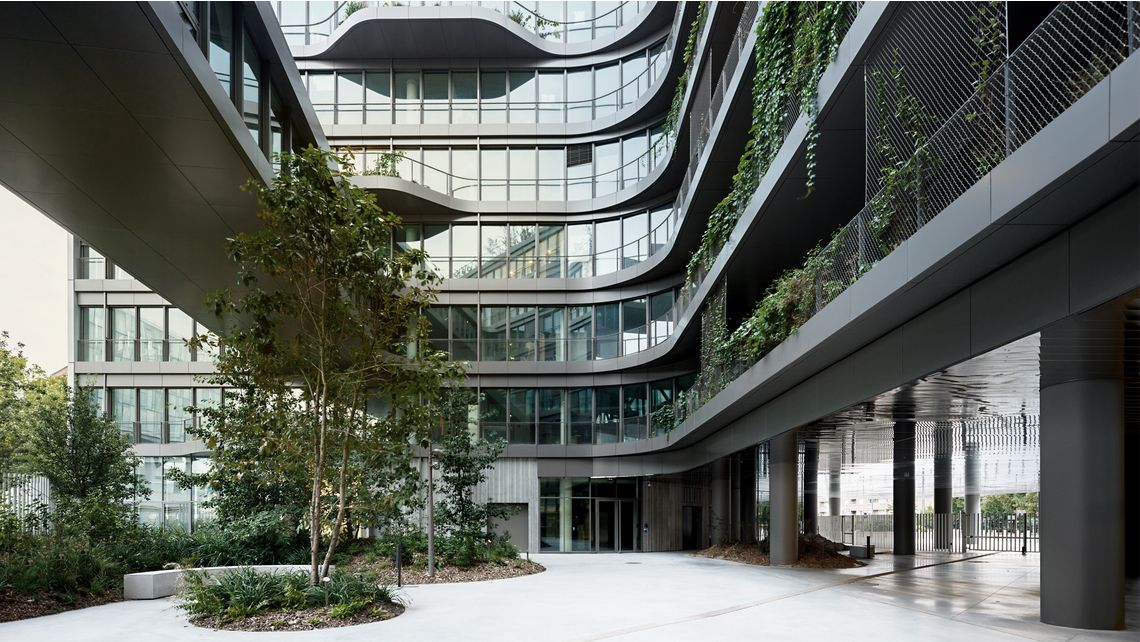 Biotope, siège de Métropole Européenne de Lille. Biotope, siège de Métropole Européenne de Lille.