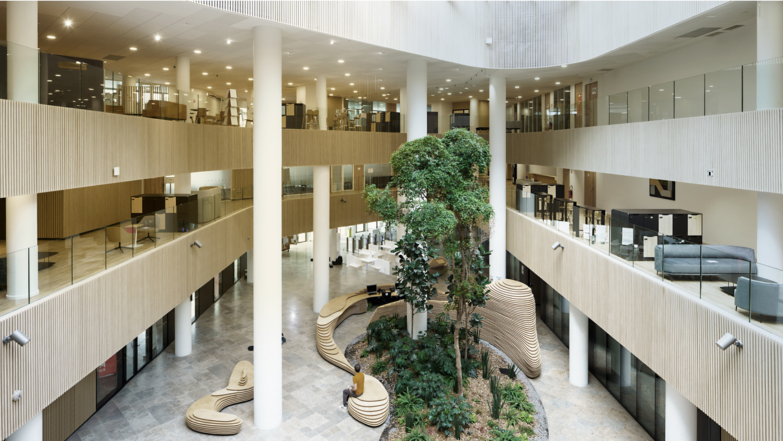 Biotope, siège de Métropole Européenne de Lille. Biotope, siège de Métropole Européenne de Lille.