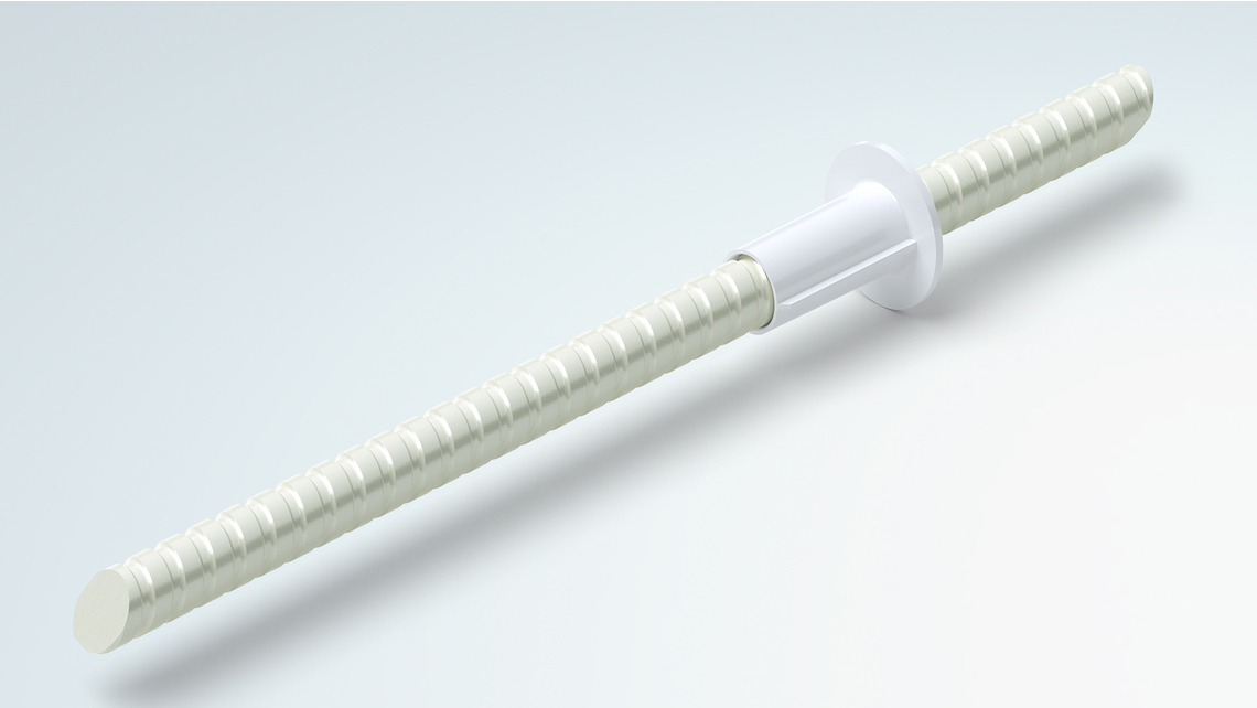 Schöck Isolinki tüüp C fassaadikinnitus soojustusega betoonseintele koosneb klaaskiudkomposiidist Schöck Combar. Schöck Isolinki tüüp C fassaadikinnitus soojustusega betoonseintele koosneb klaaskiudkomposiidist Schöck Combar.