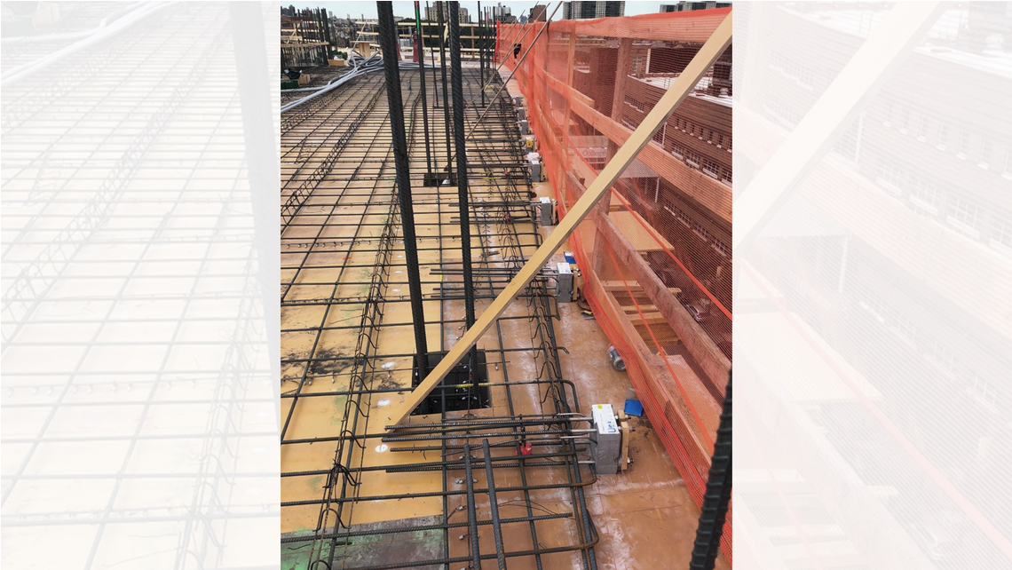 Isokorb thermal break installation at 425 Grand Concourse Isokorb thermal break installation at 425 Grand Concourse