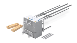 Schöck Isokorb® XT Typ SK: Wärmedämmelement für frei auskragende Stahlkonstruktionen.