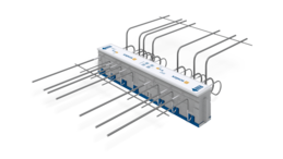 Schöck Isokorb® XT typu K-HV z łożyskiem oporowym HTE-Compact®: Element izolacji termicznej do balkonów wspornikowych z obniżeniem względem stropu