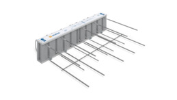 Schöck Rutherma ® type DF/DF-VM : élément d'isolation thermique pour les liaisons Dalle/façade
